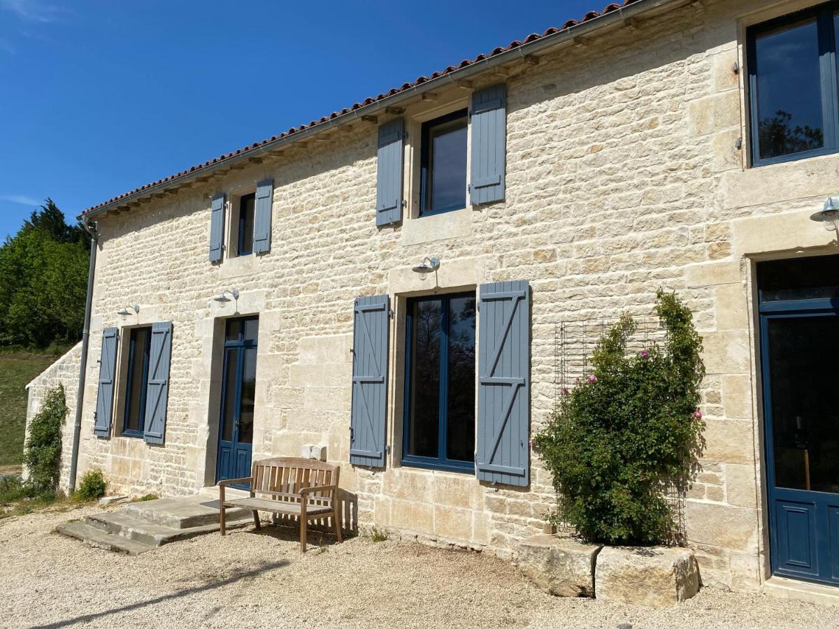 Chateau Des Loups - Les Cedres Bleus Echire Exterior foto